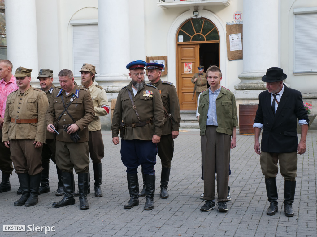 Historyczna inscenizacja przed sierpeckim sądem