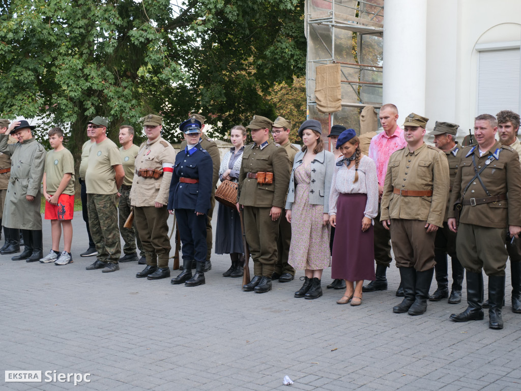 Historyczna inscenizacja przed sierpeckim sądem
