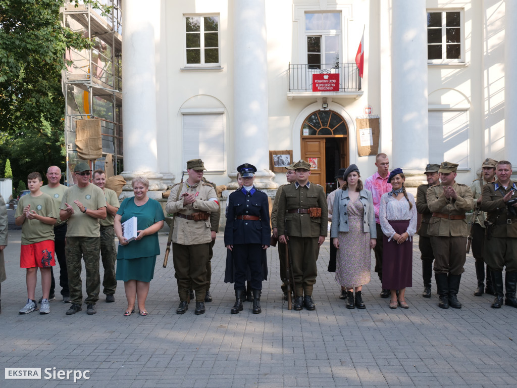 Historyczna inscenizacja przed sierpeckim sądem