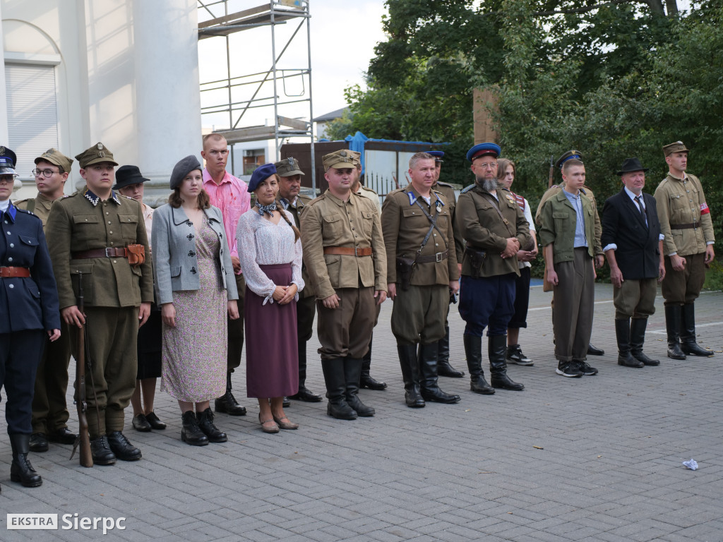 Historyczna inscenizacja przed sierpeckim sądem