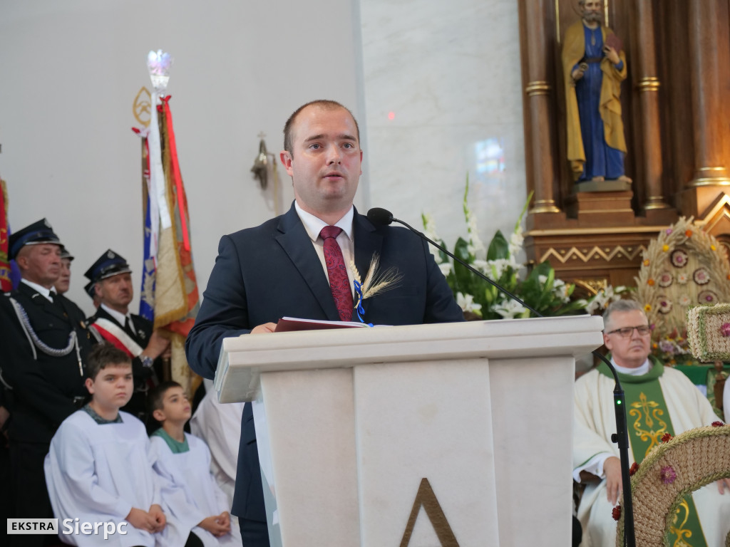 Dożynki gminne w Zawidzu