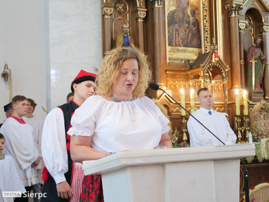 Dożynki gminne w Zawidzu