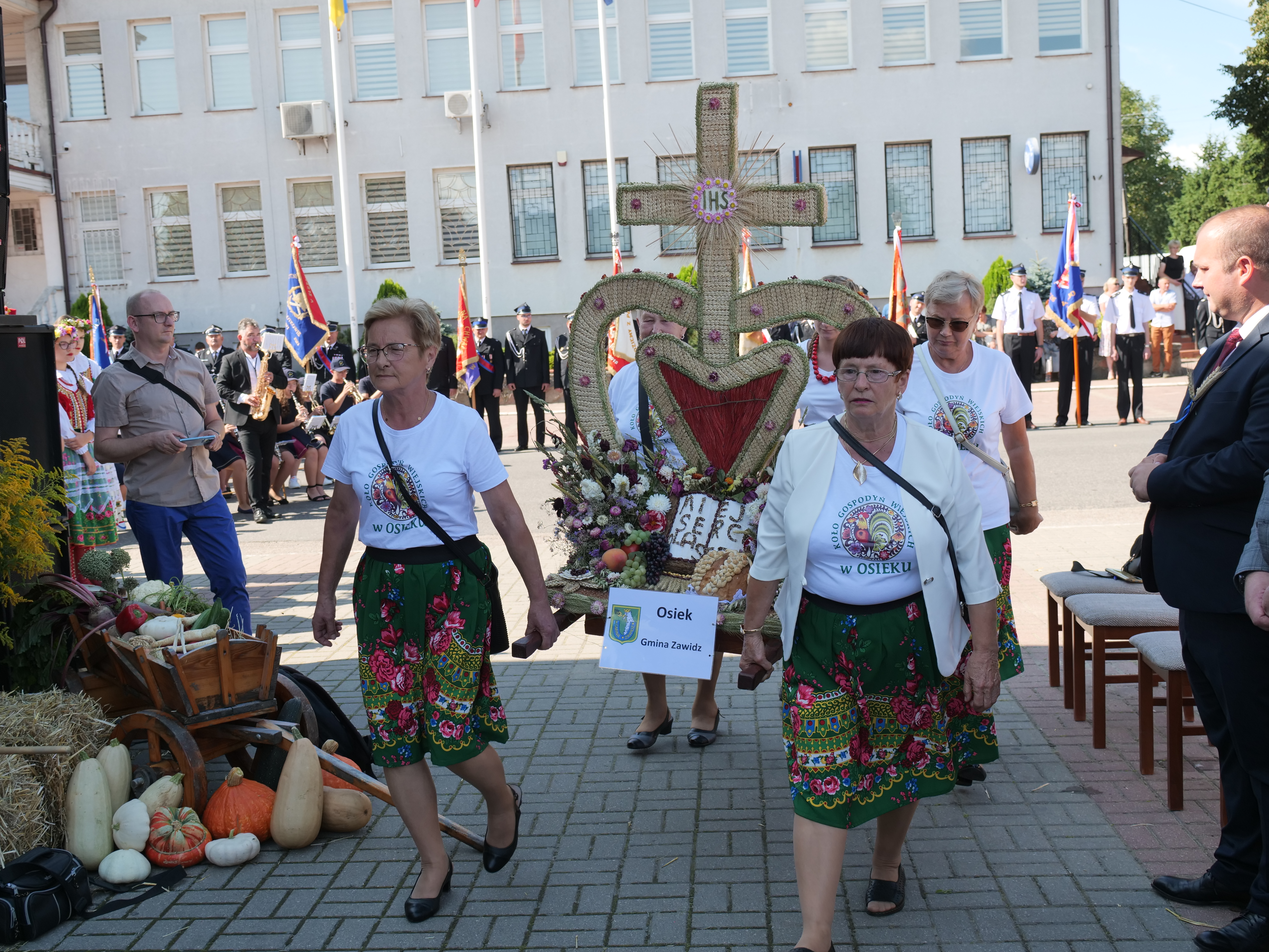 Dożynki gminne w Zawidzu