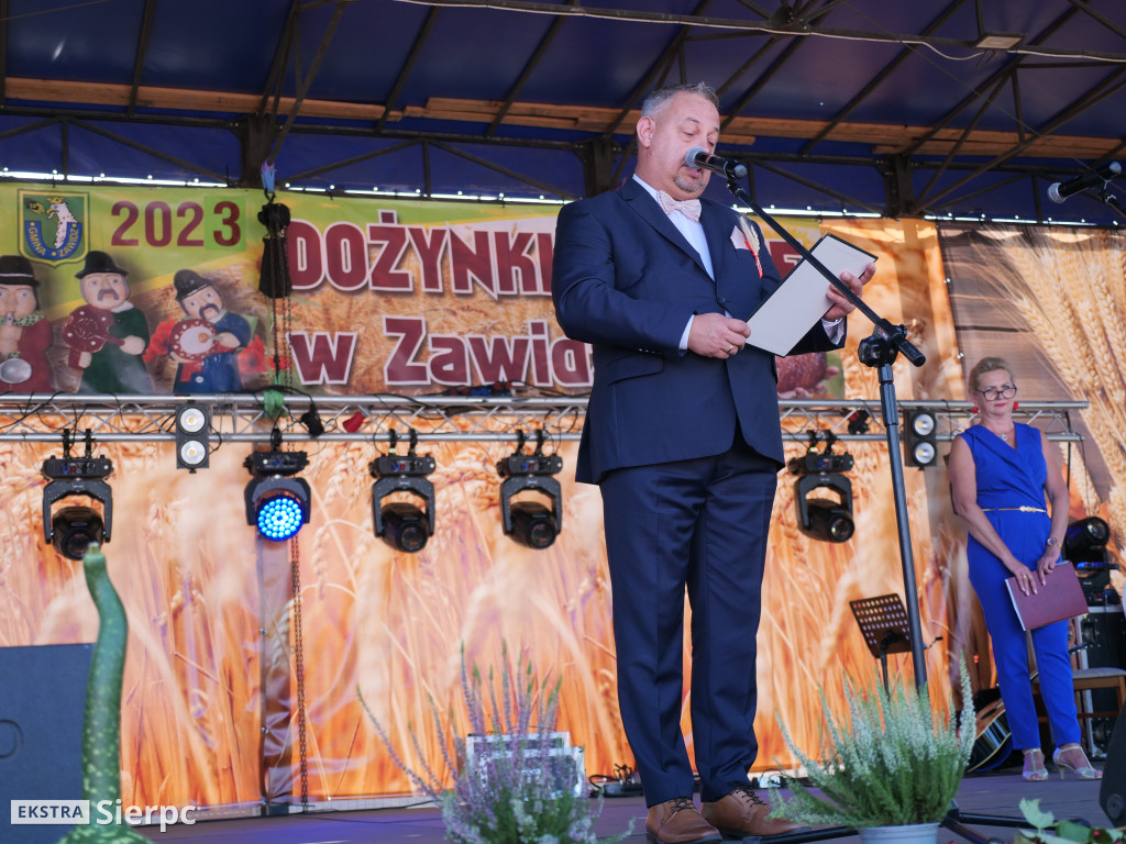 Dożynki gminne w Zawidzu