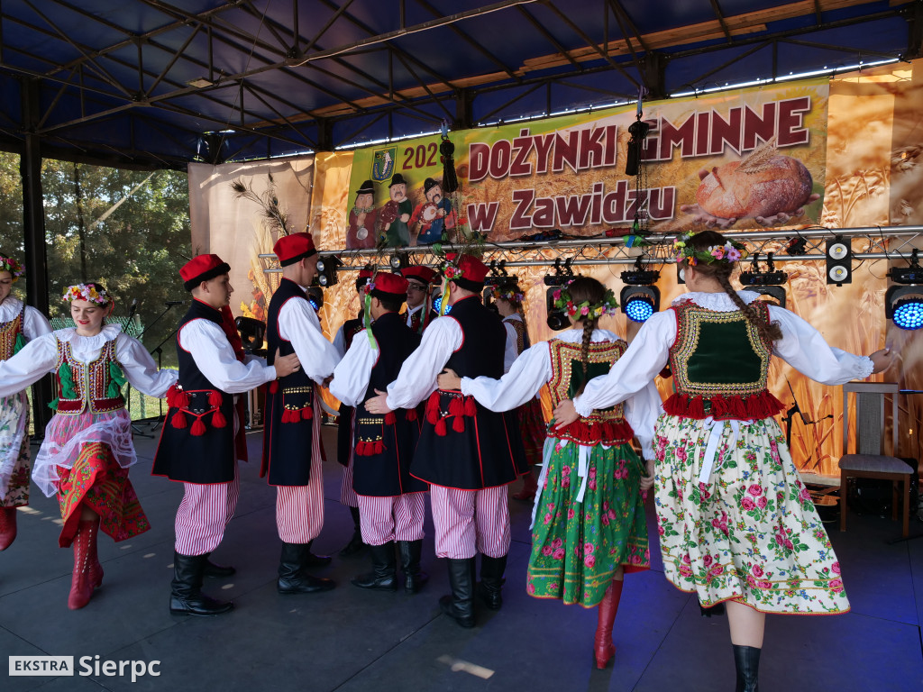 Dożynki gminne w Zawidzu