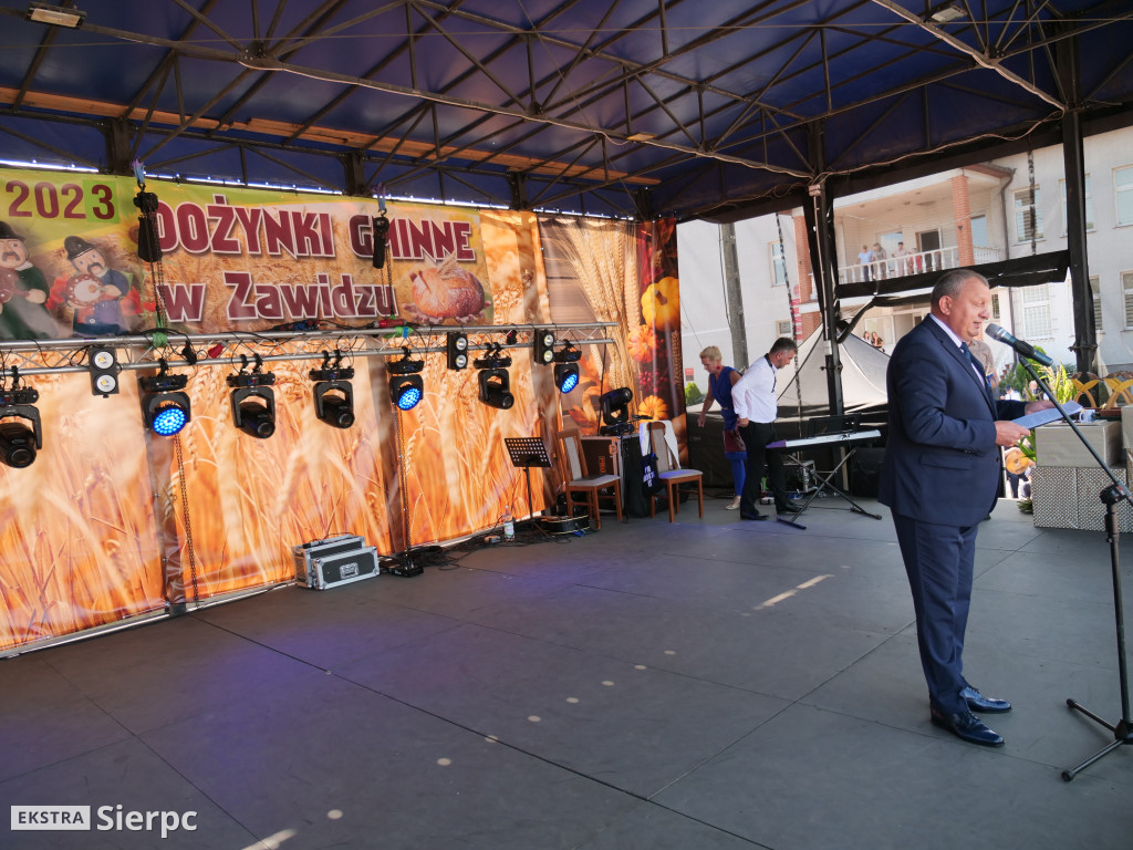 Dożynki gminne w Zawidzu