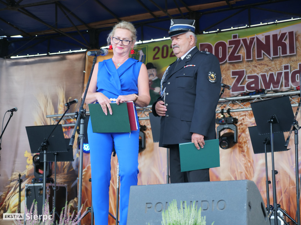 Dożynki gminne w Zawidzu