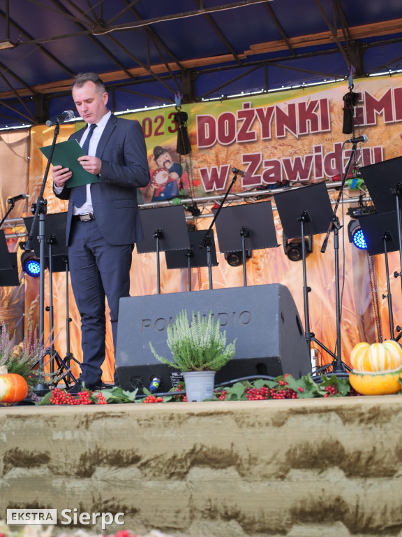 Dożynki gminne w Zawidzu