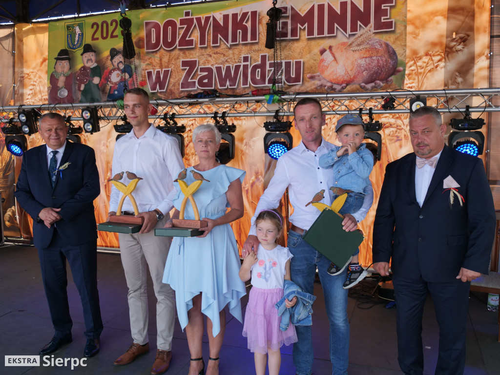 Dożynki gminne w Zawidzu
