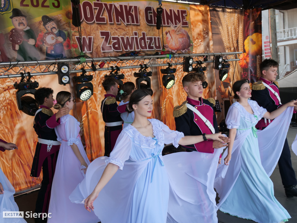 Dożynki gminne w Zawidzu
