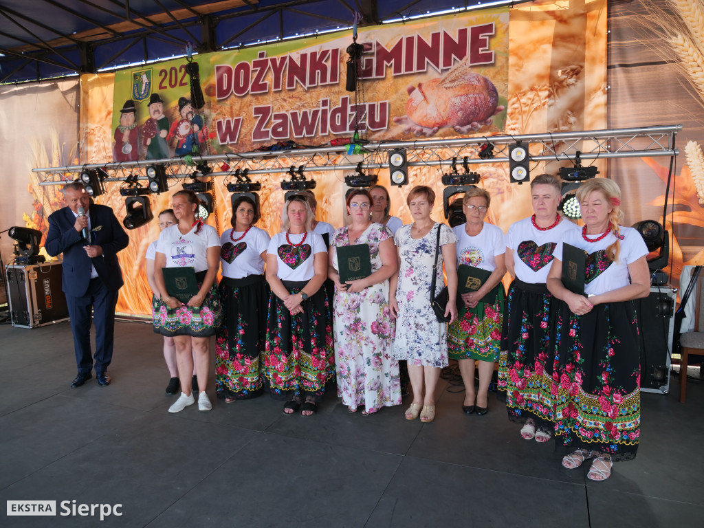 Dożynki gminne w Zawidzu