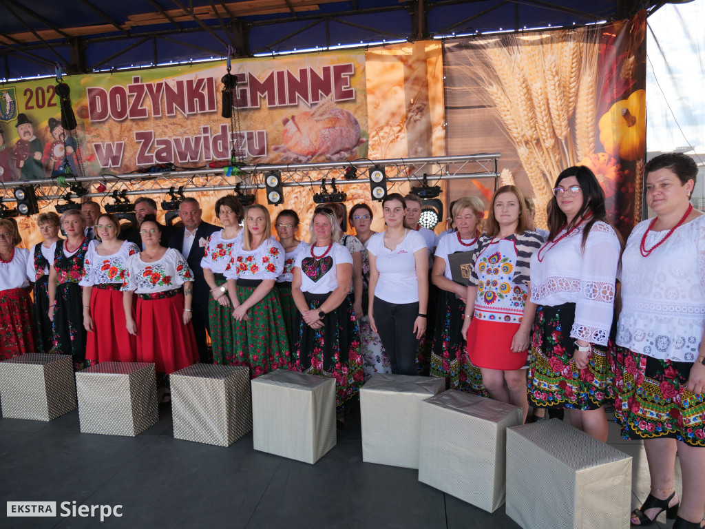 Dożynki gminne w Zawidzu
