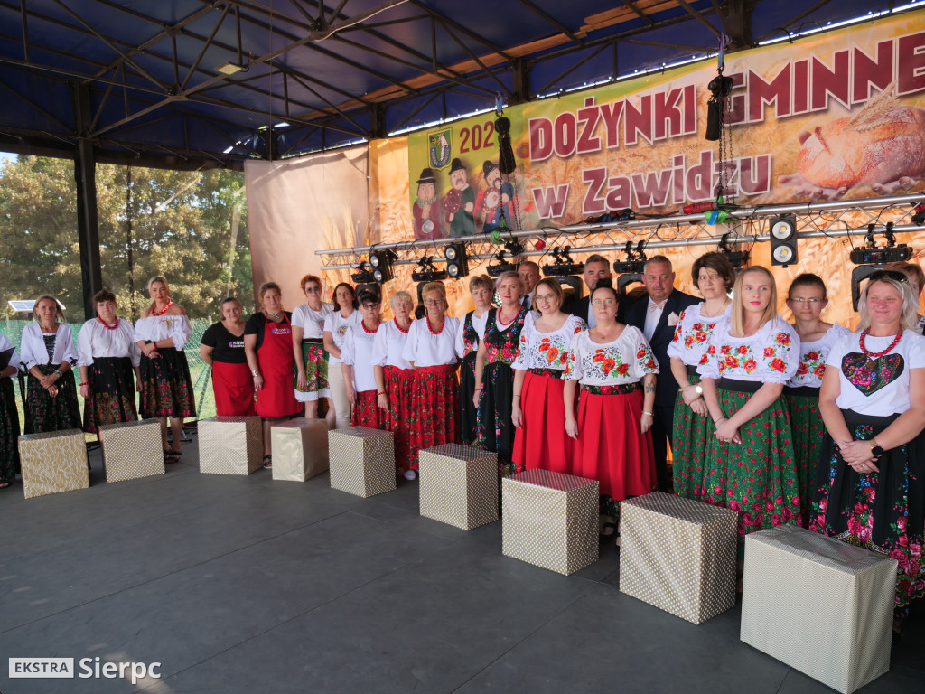 Dożynki gminne w Zawidzu