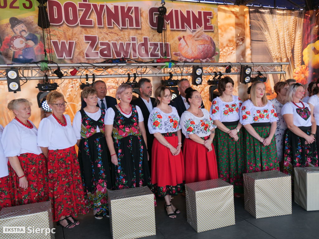 Dożynki gminne w Zawidzu