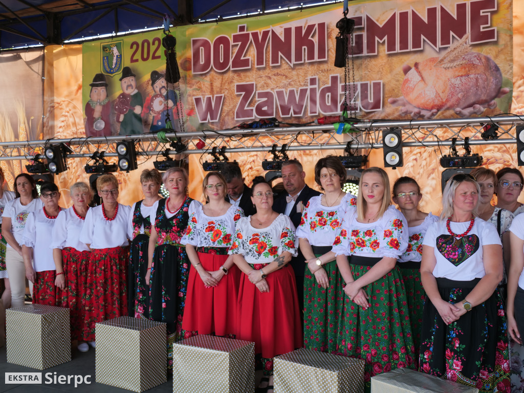 Dożynki gminne w Zawidzu