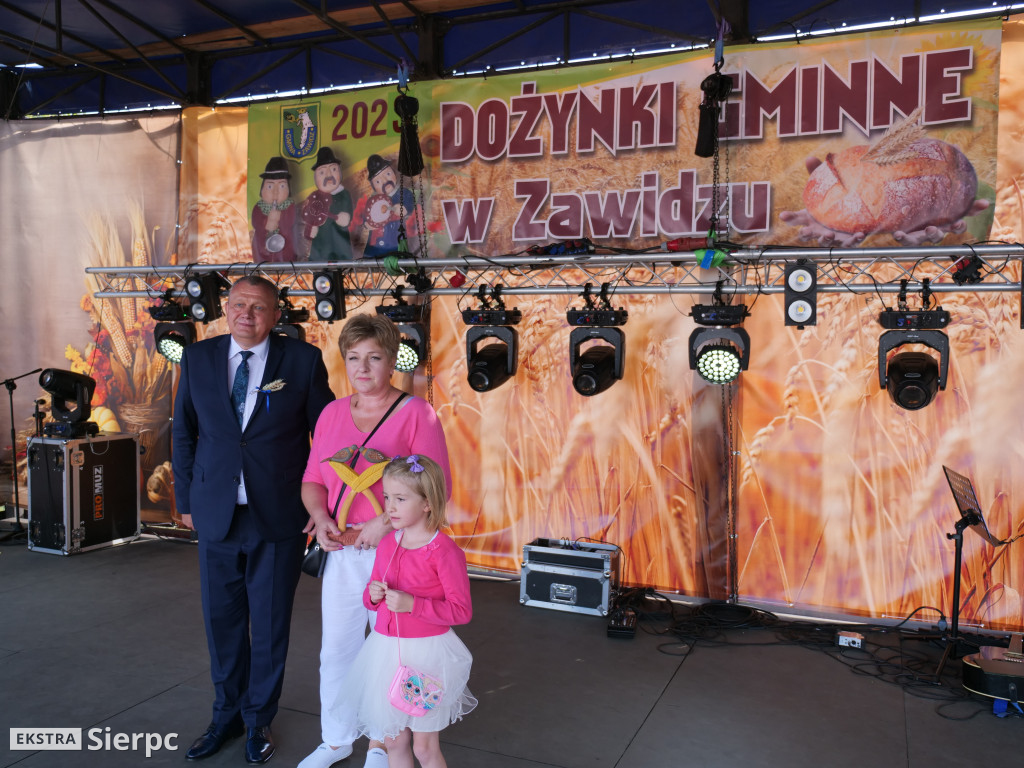 Dożynki gminne w Zawidzu