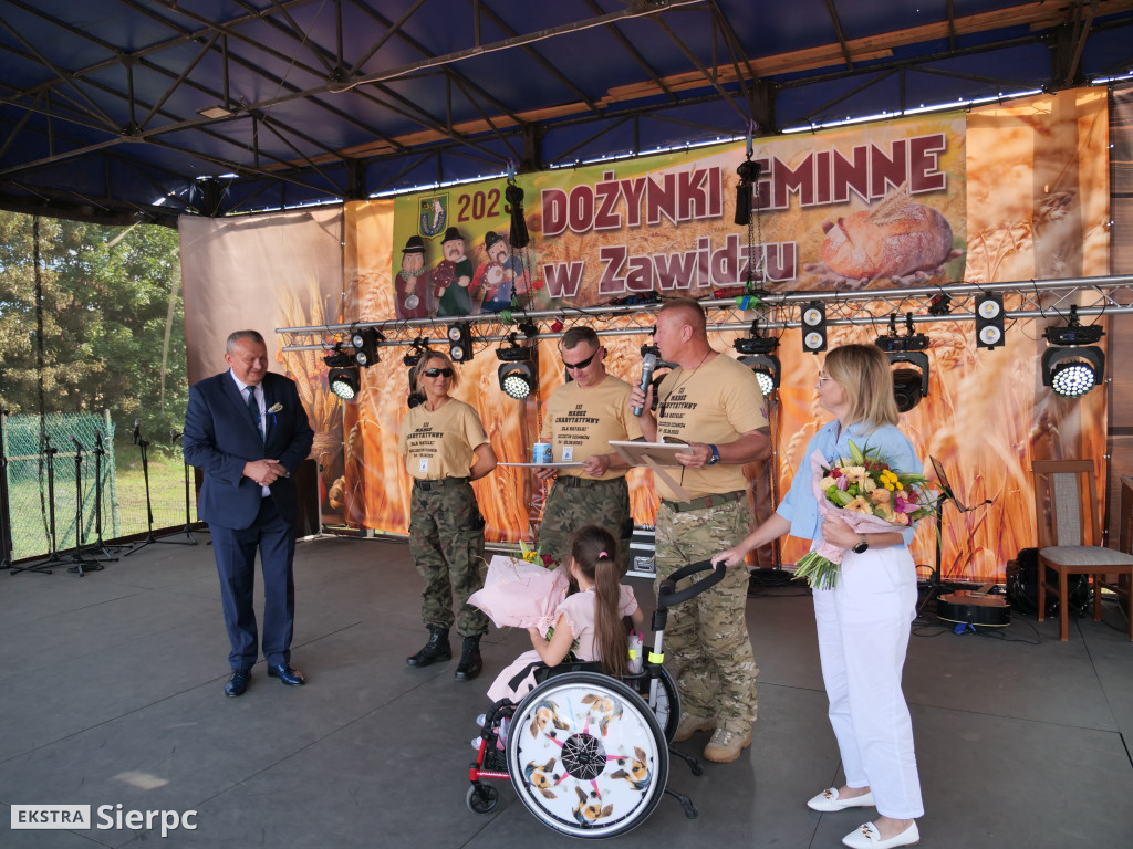 Dożynki gminne w Zawidzu