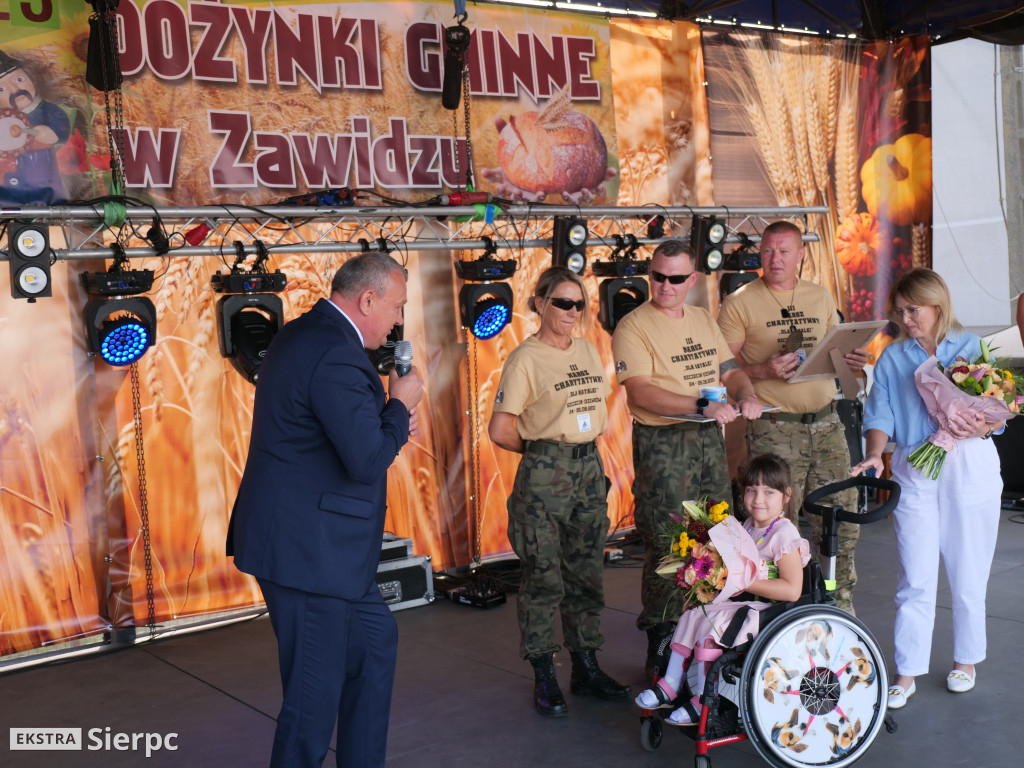 Dożynki gminne w Zawidzu