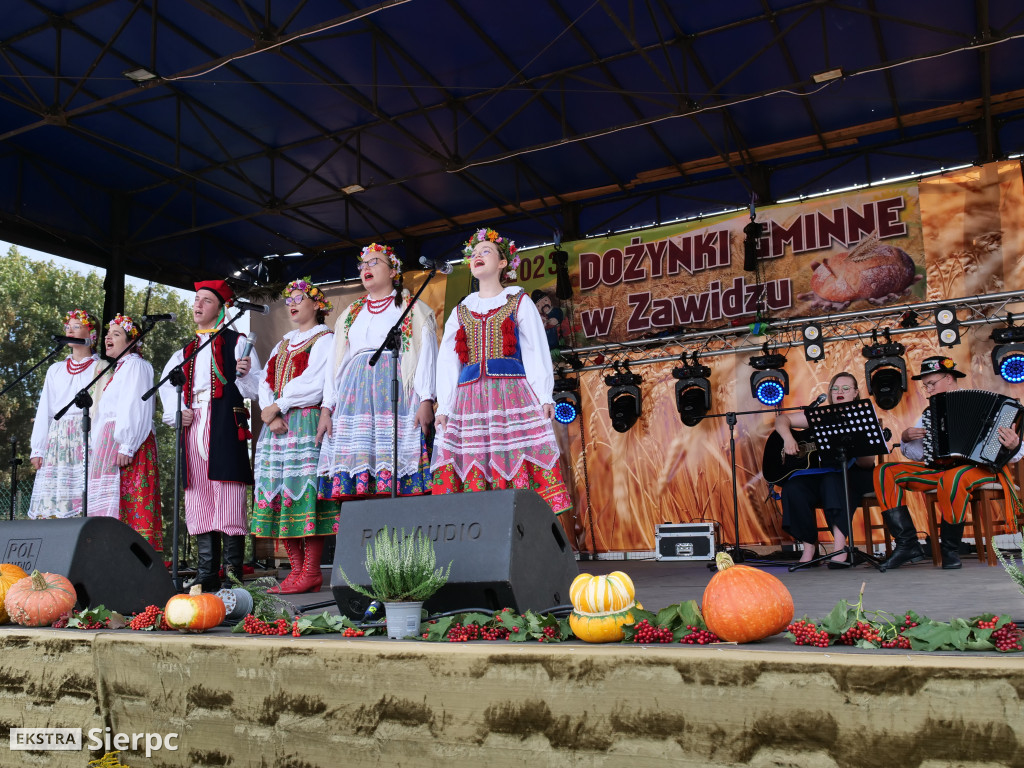 Dożynki gminne w Zawidzu