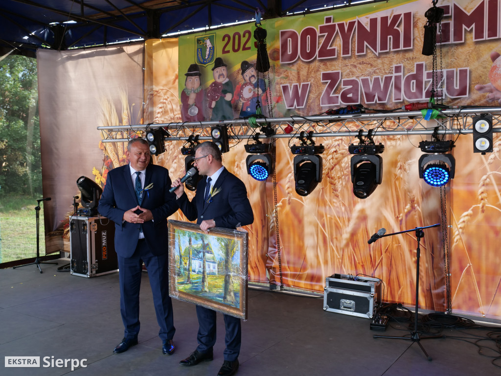 Dożynki gminne w Zawidzu