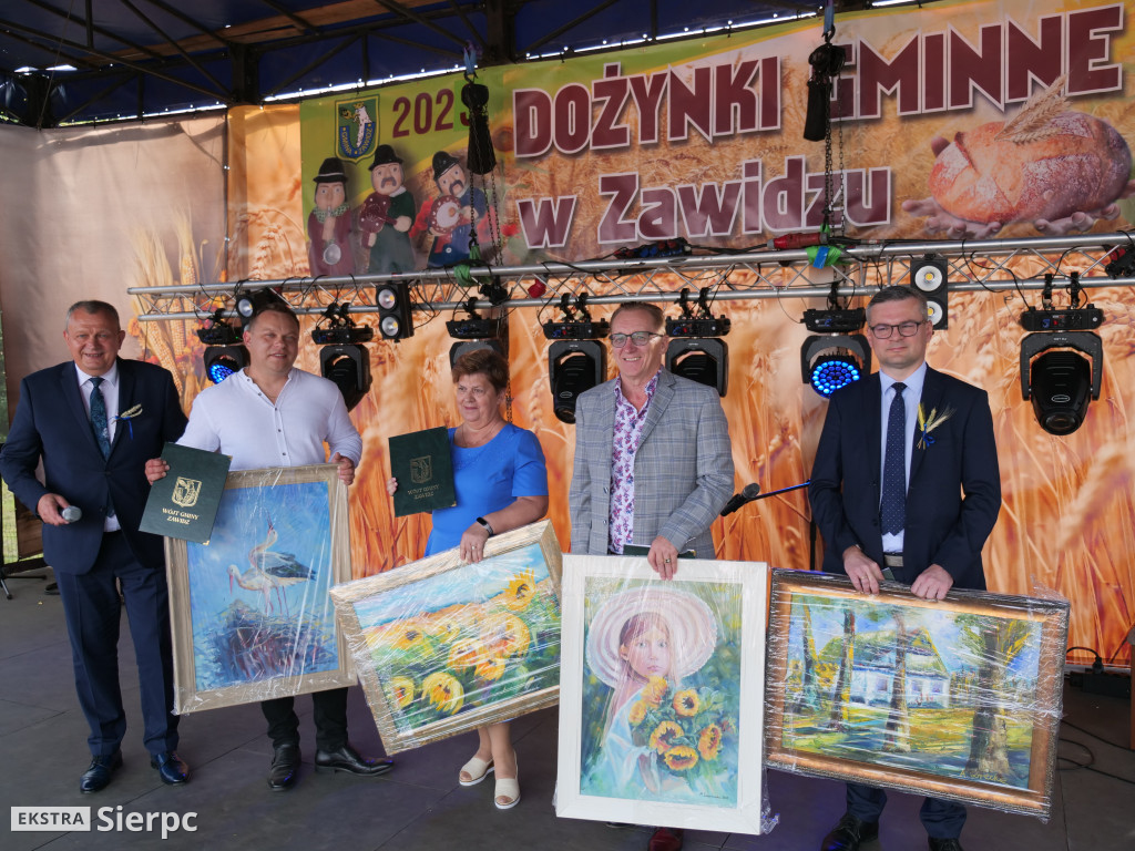Dożynki gminne w Zawidzu
