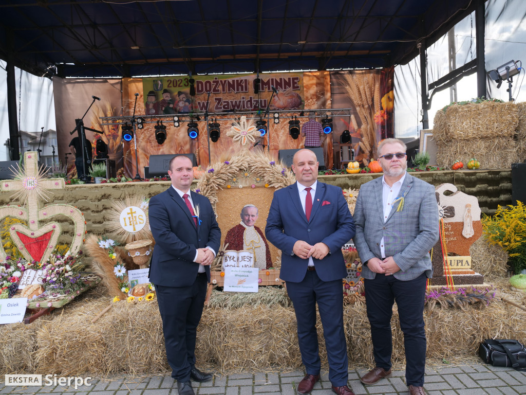 Dożynki gminne w Zawidzu