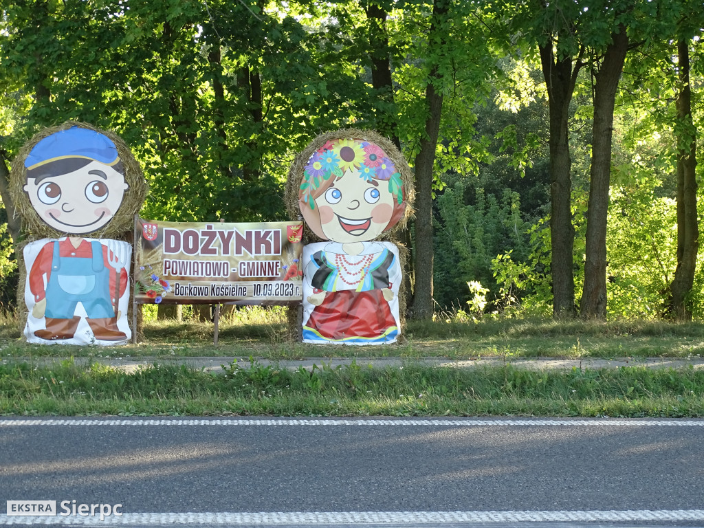 Dożynki Powiatowo-Gminne w Borkowie Kościelnym