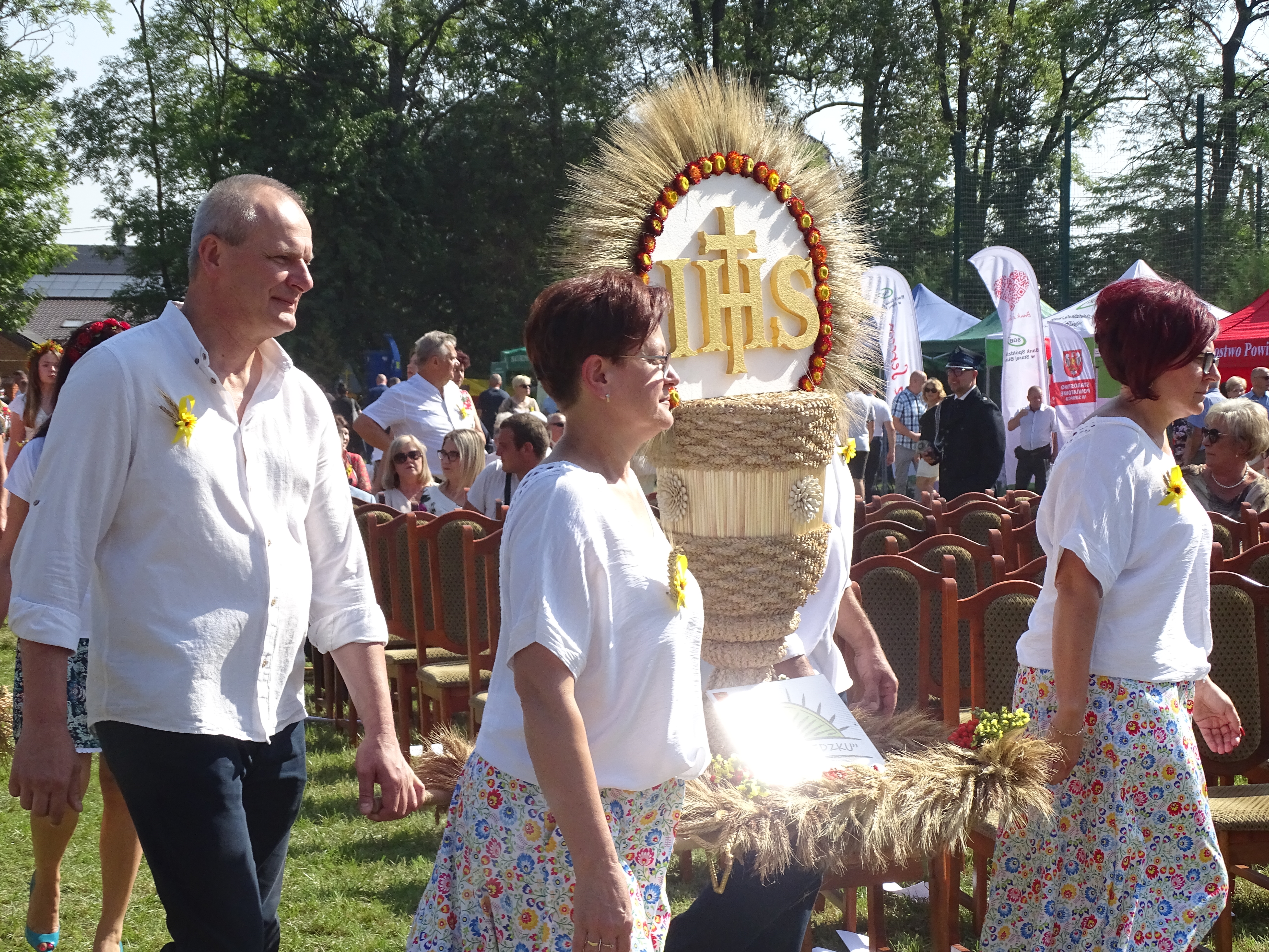 Dożynki Powiatowo-Gminne w Borkowie Kościelnym
