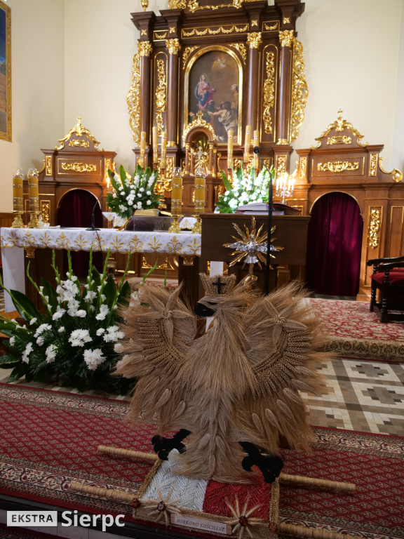 Dożynki parafialne w Borkowie Kościelnym