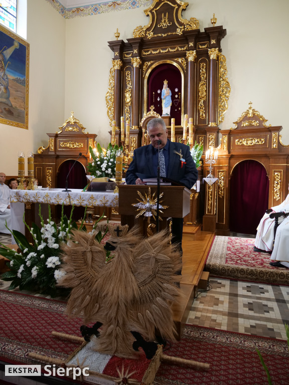 Dożynki parafialne w Borkowie Kościelnym
