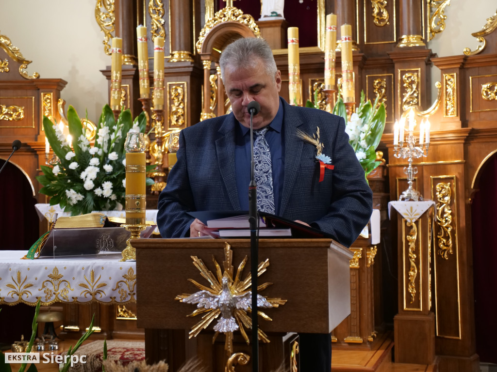 Dożynki parafialne w Borkowie Kościelnym