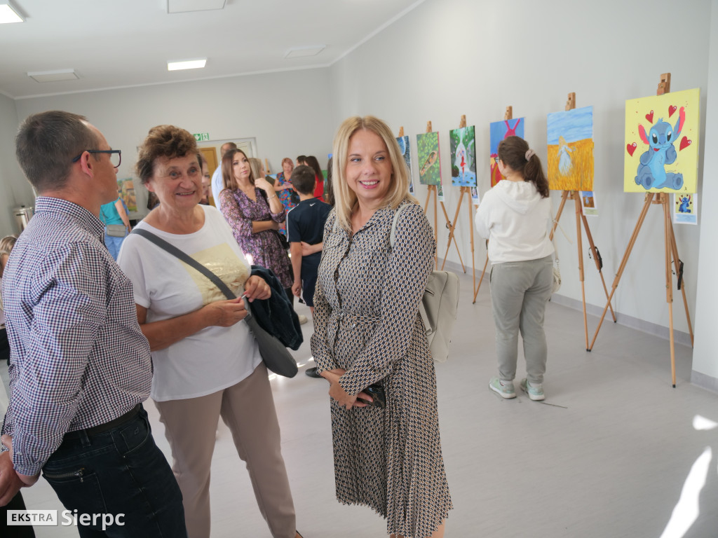 Wystwa prac młodych artystów