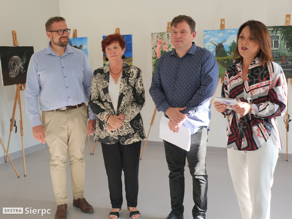 Wystwa prac młodych artystów