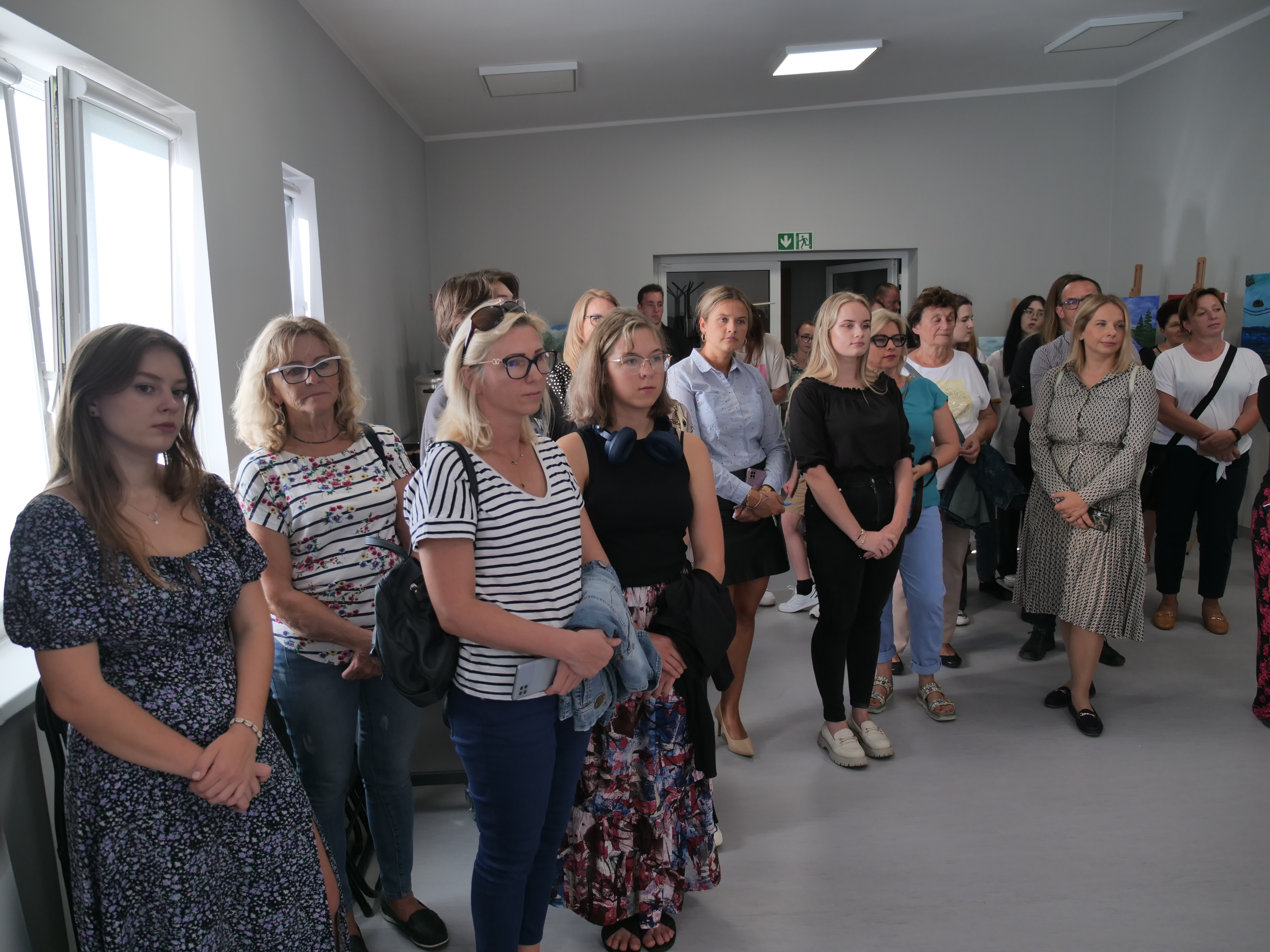 Wystwa prac młodych artystów