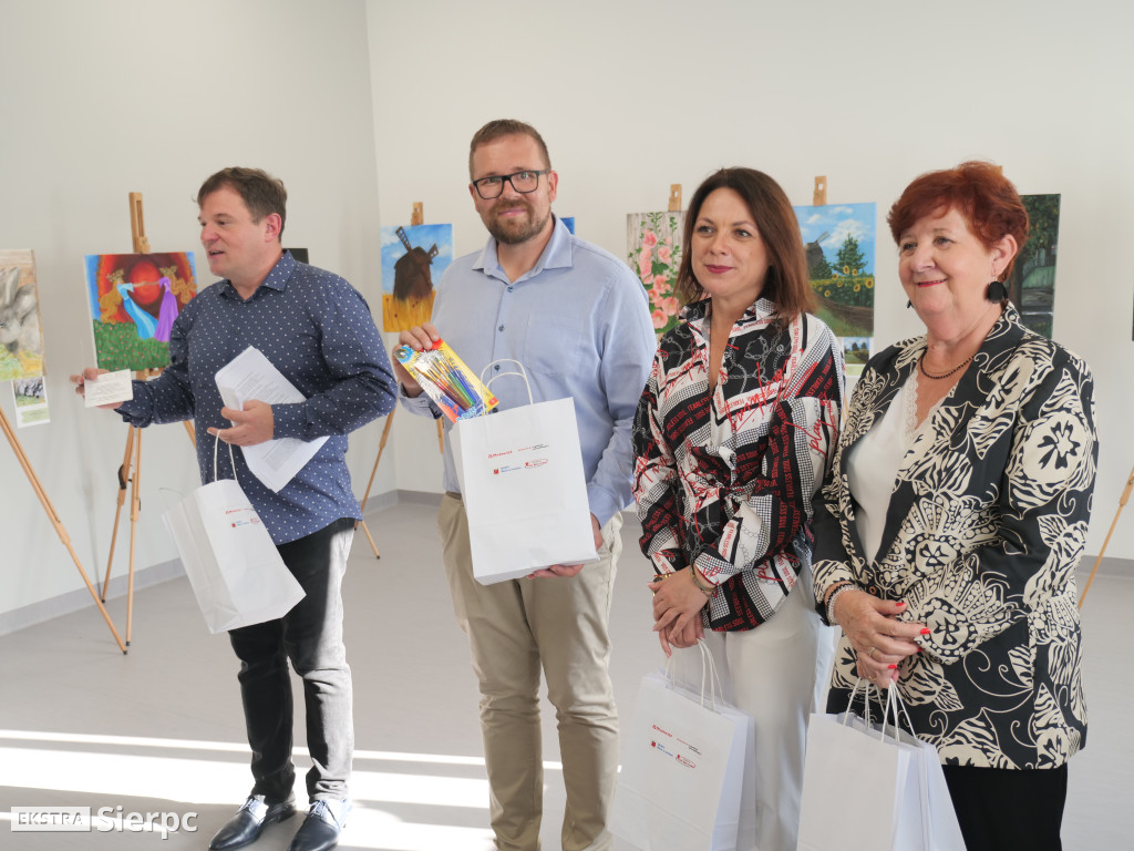 Wystwa prac młodych artystów