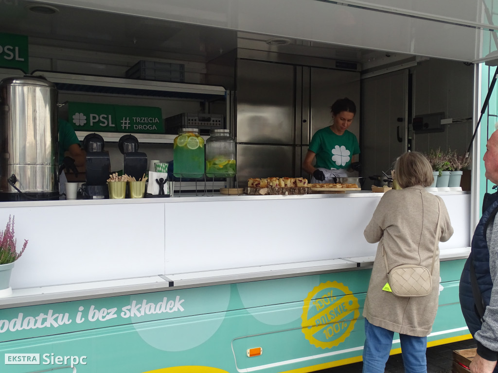 Green Truck w Sierpcu