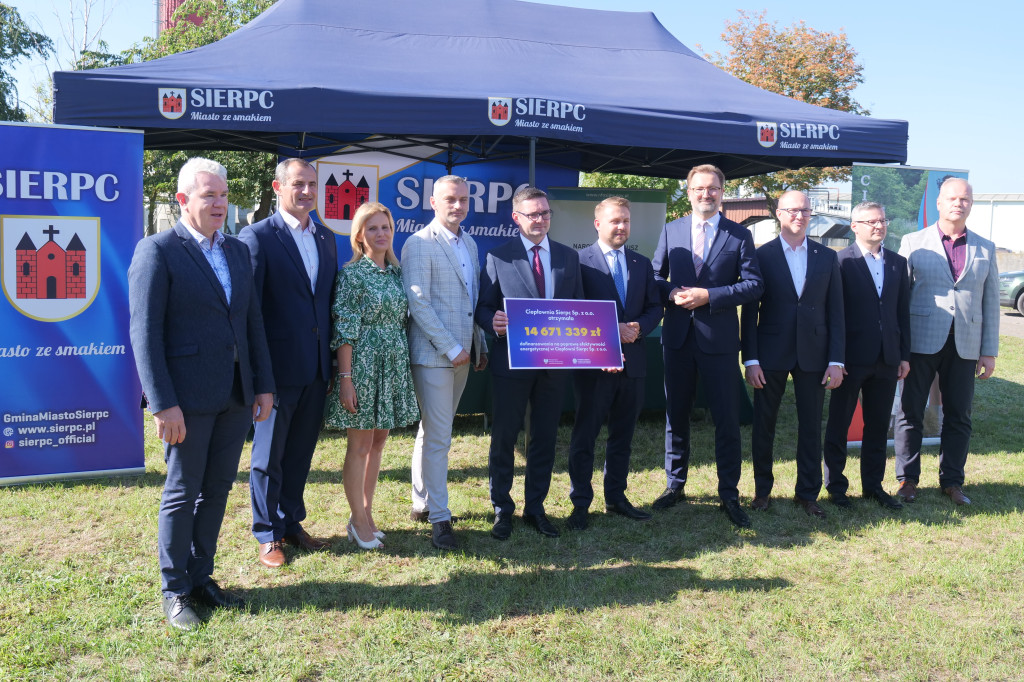 Dotacja dla sierpeckiej Ciepłowni