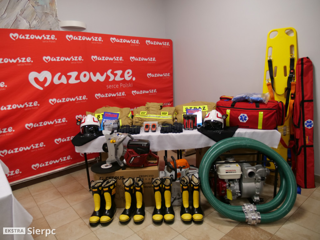 Nowy sprzęt dla strażaków