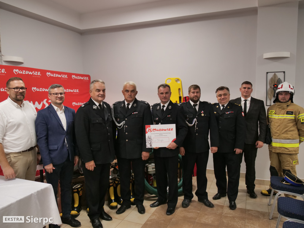 Nowy sprzęt dla strażaków