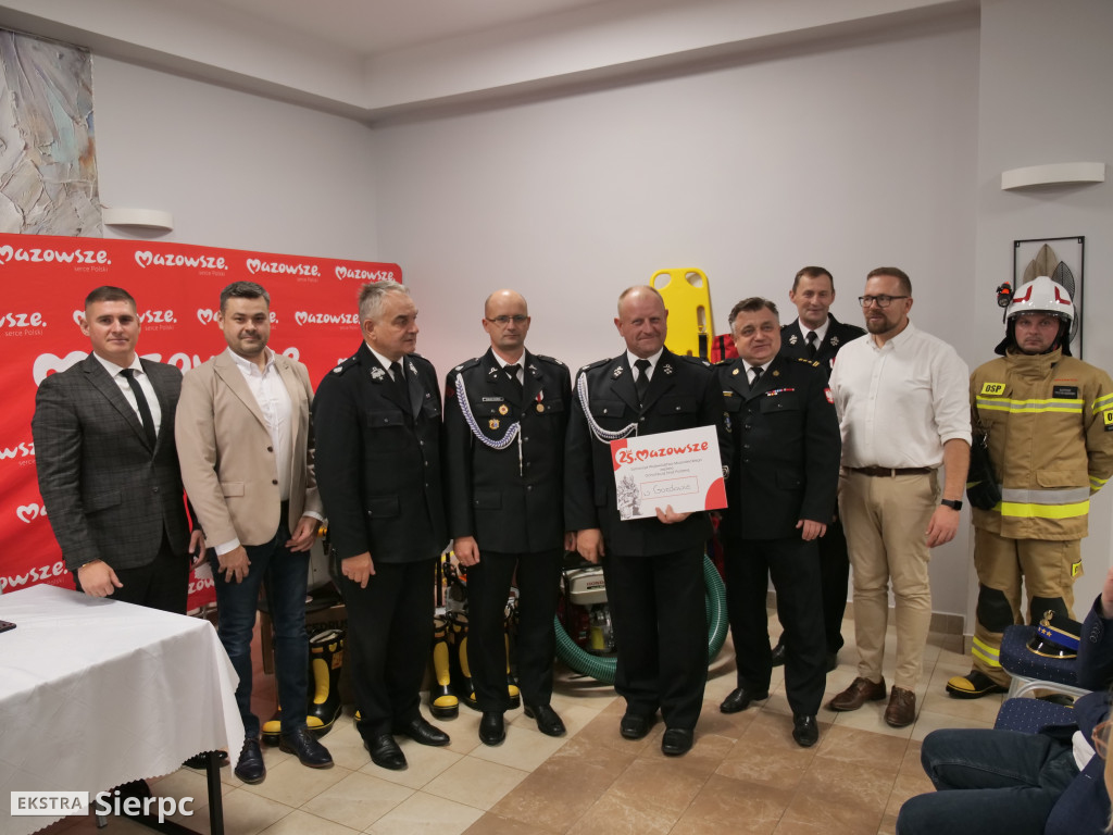 Nowy sprzęt dla strażaków
