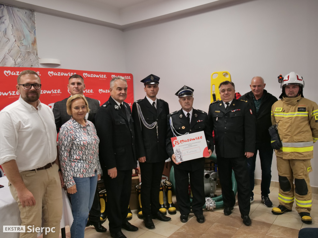 Nowy sprzęt dla strażaków
