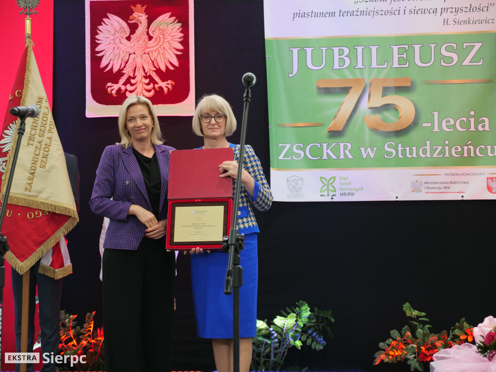 75-lecie szkoły rolniczej w Studzieńcu