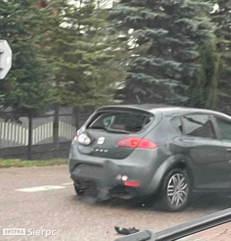 Zdarzenie drogowe w Kisielewie