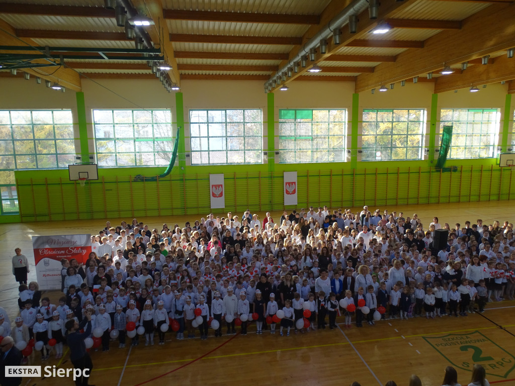 Dwójka i akcja Szkoła do hymnu