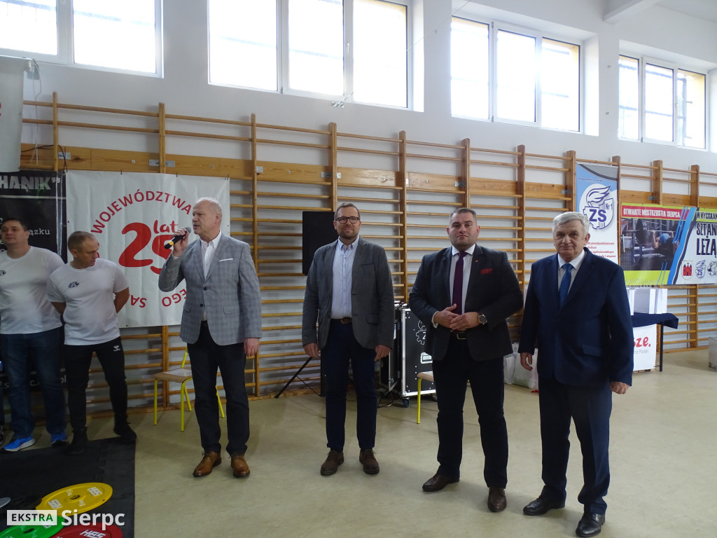Mistrzostwa Sierpca w wyciskaniu sztangi leżąc