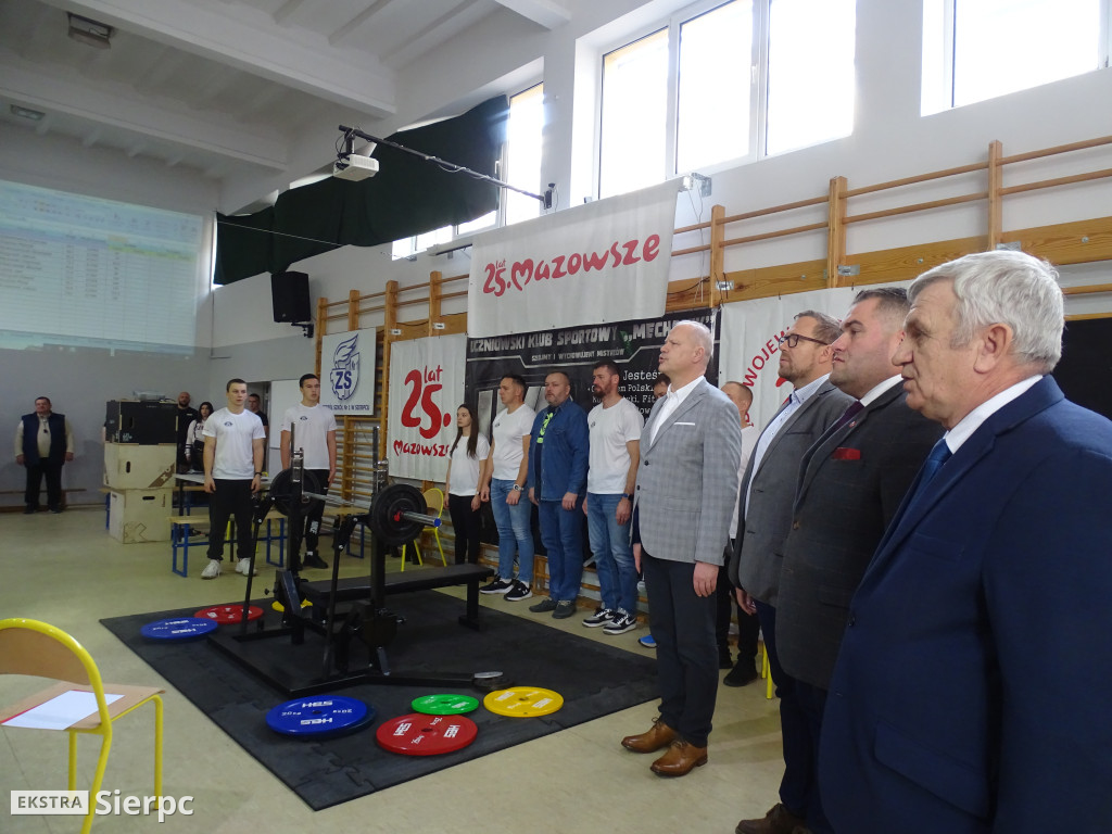 Mistrzostwa Sierpca w wyciskaniu sztangi leżąc
