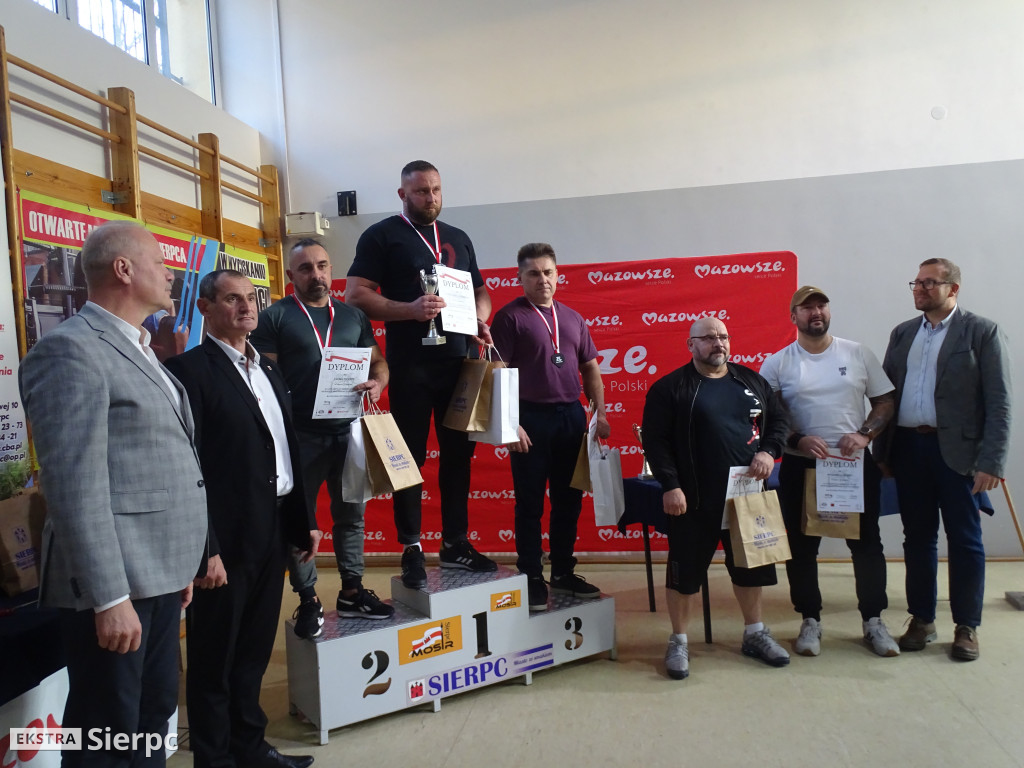 Mistrzostwa Sierpca w wyciskaniu sztangi leżąc