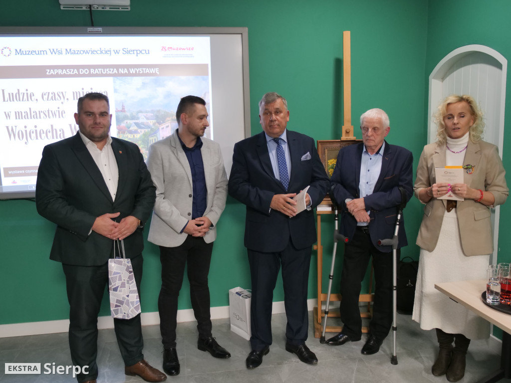 Wystawa Wojciecha Webera w sierpeckim Ratuszu