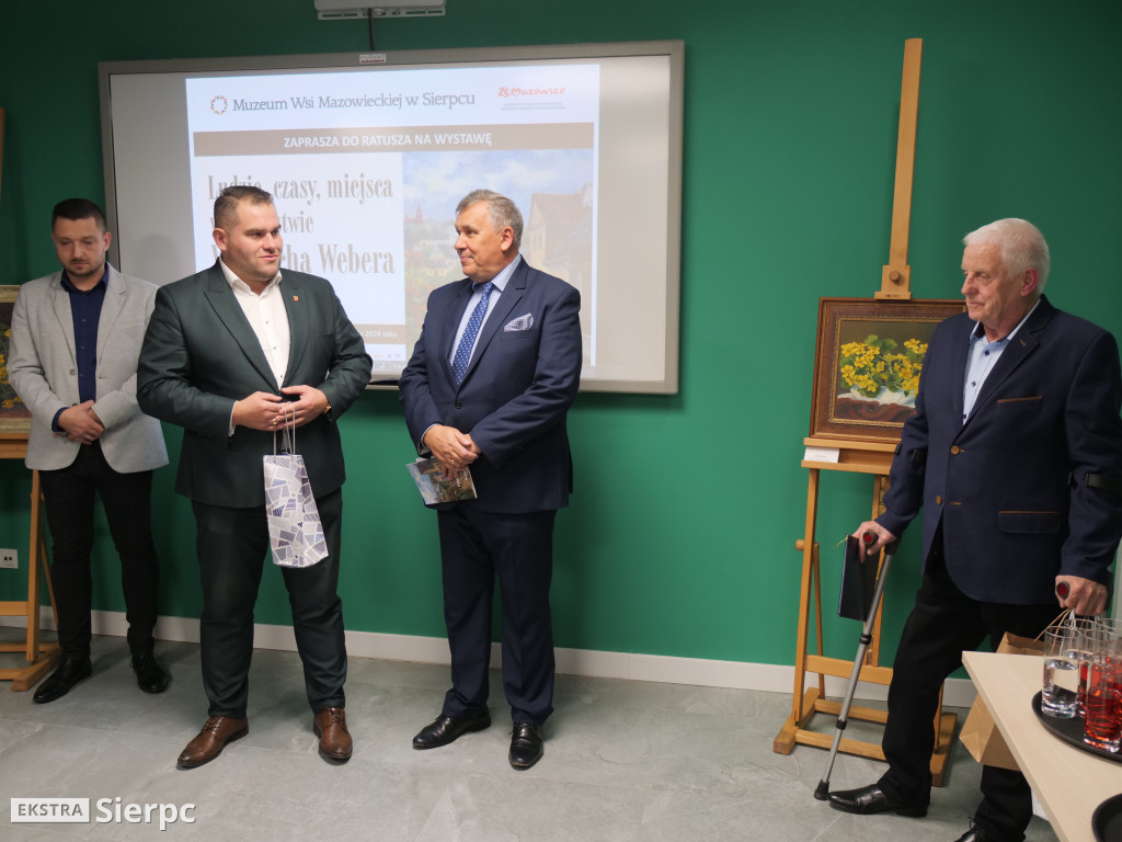 Wystawa Wojciecha Webera w sierpeckim Ratuszu