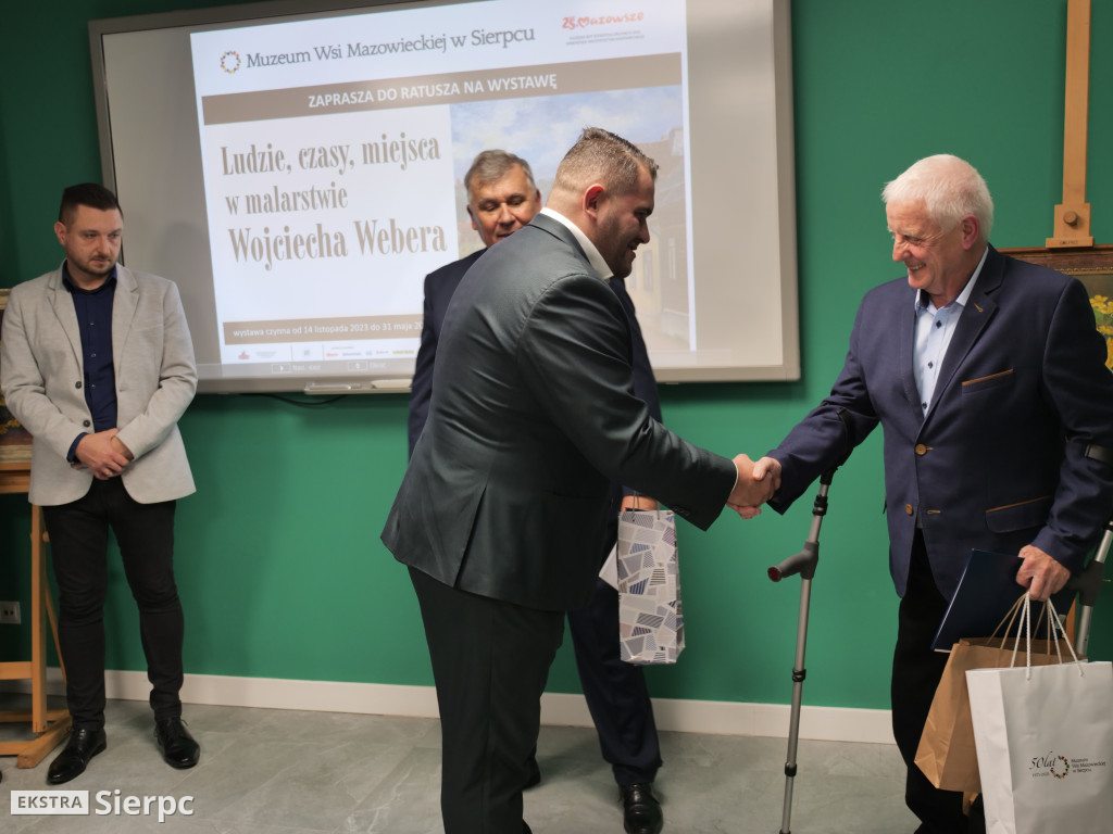 Wystawa Wojciecha Webera w sierpeckim Ratuszu